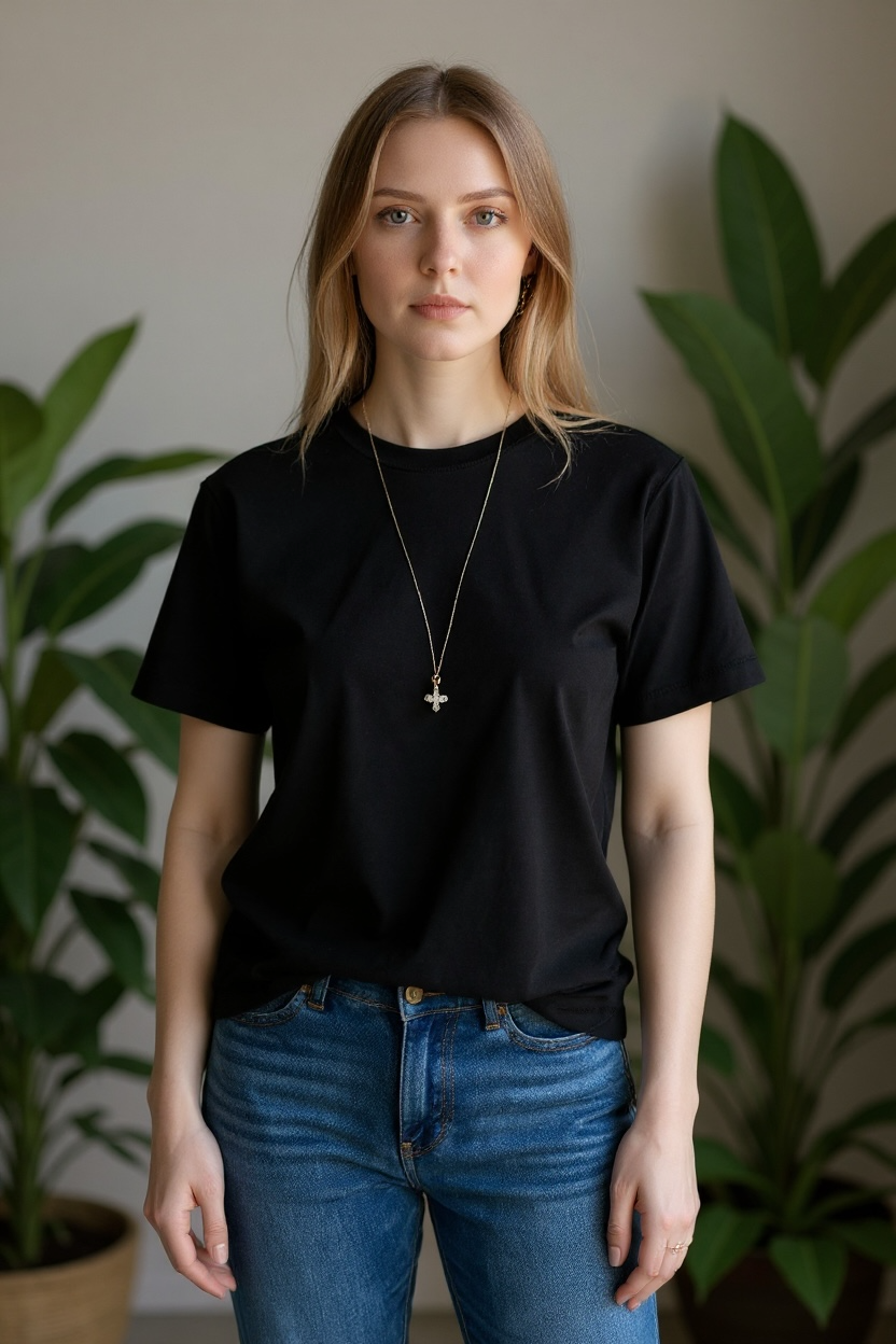 Small pendant necklace