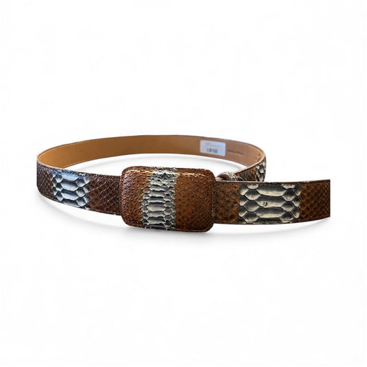 Hometown snake skin belt