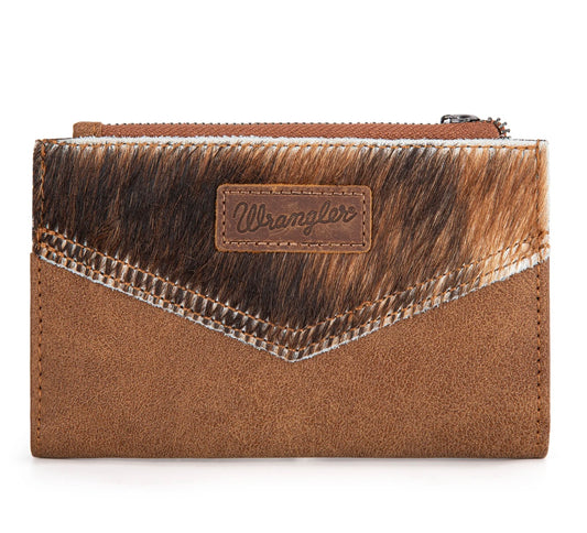 Wrangler cowhide wallet