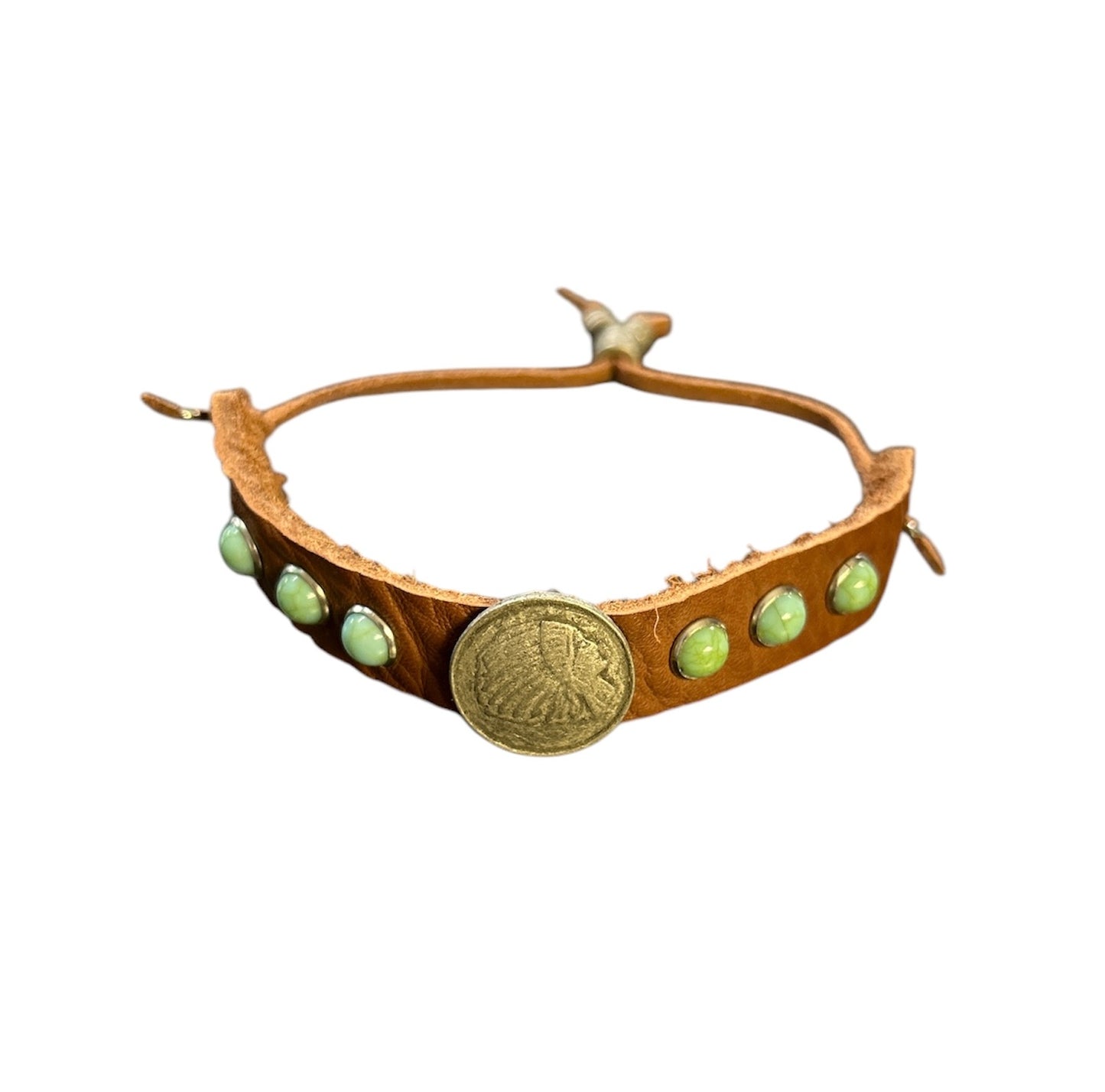 Leather Stamp Bracelet