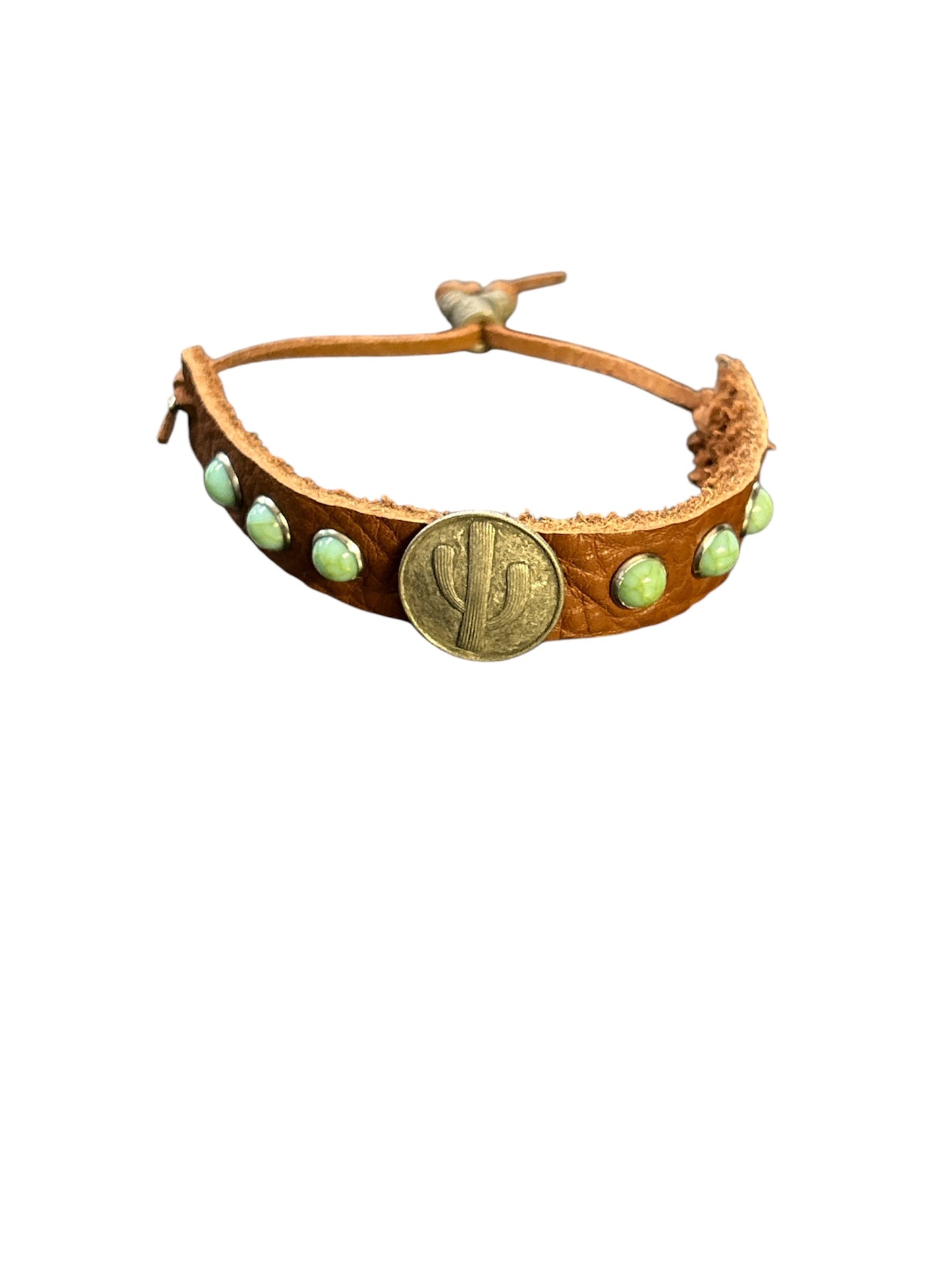 Leather Stamp Bracelet