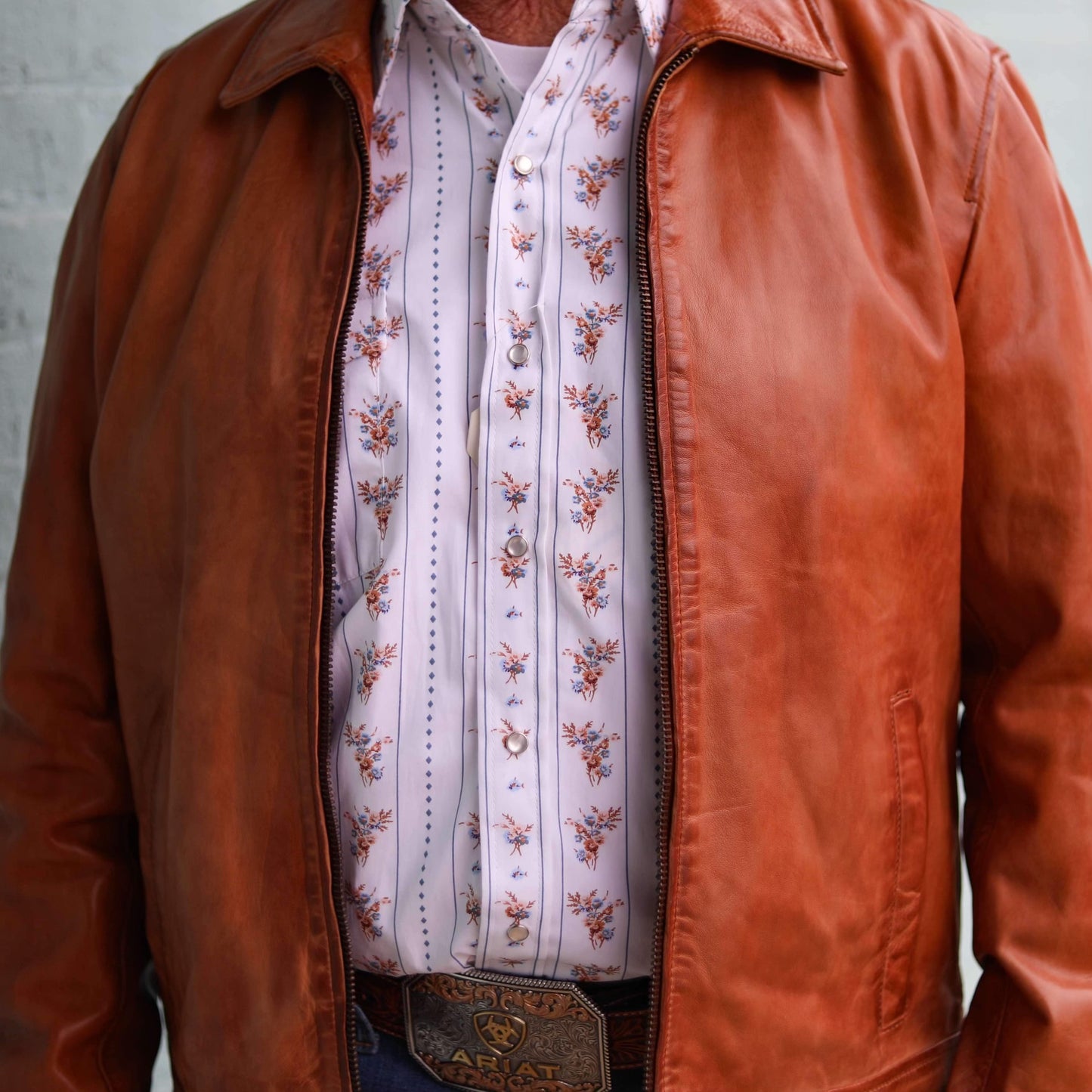 Scully Mens Toffee Leather Jacket