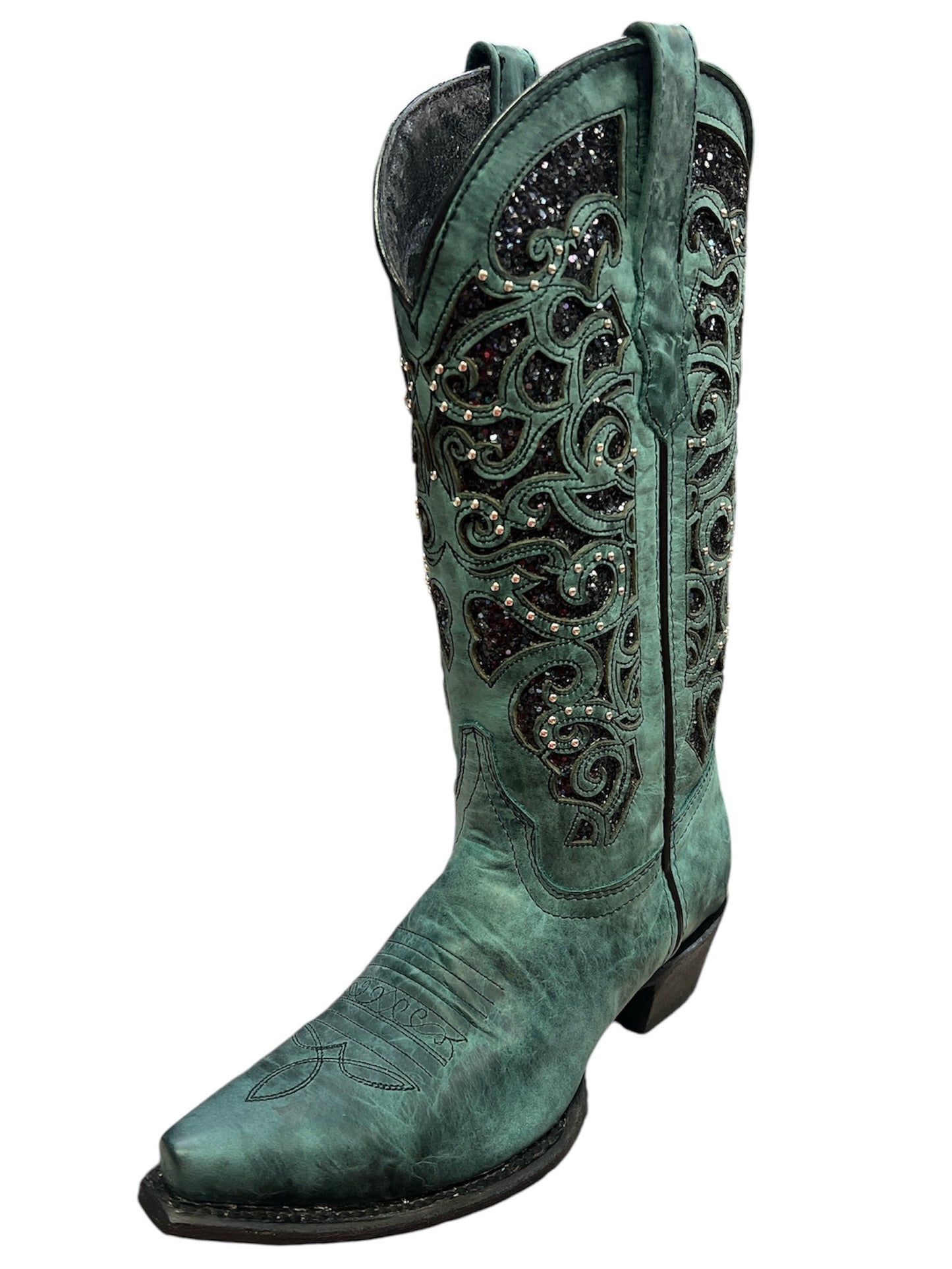 Wildflowers Bluebonnet boot- Now You See Me Boots