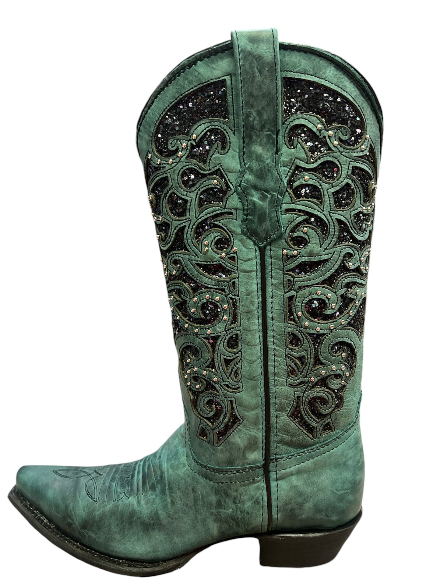 Wildflowers Bluebonnet boot- Now You See Me Boots
