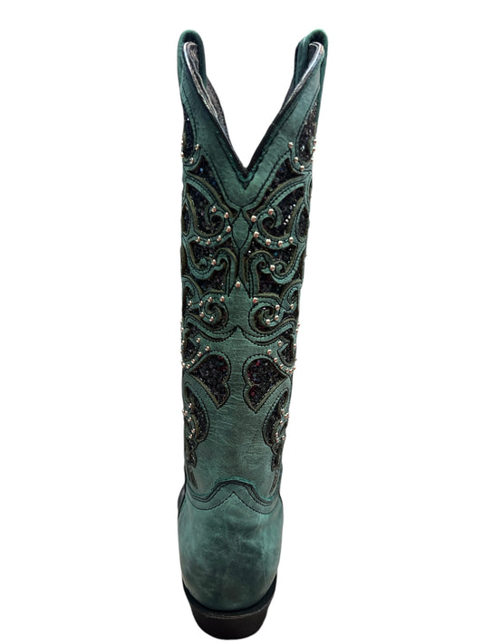 Wildflowers Bluebonnet boot- Now You See Me Boots
