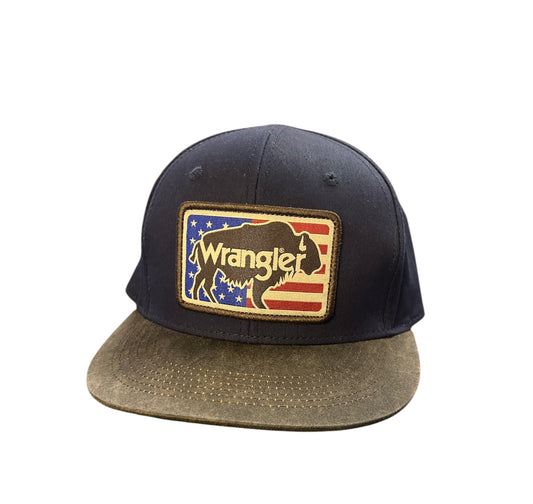 Wrangler Buffalo/Flag cap