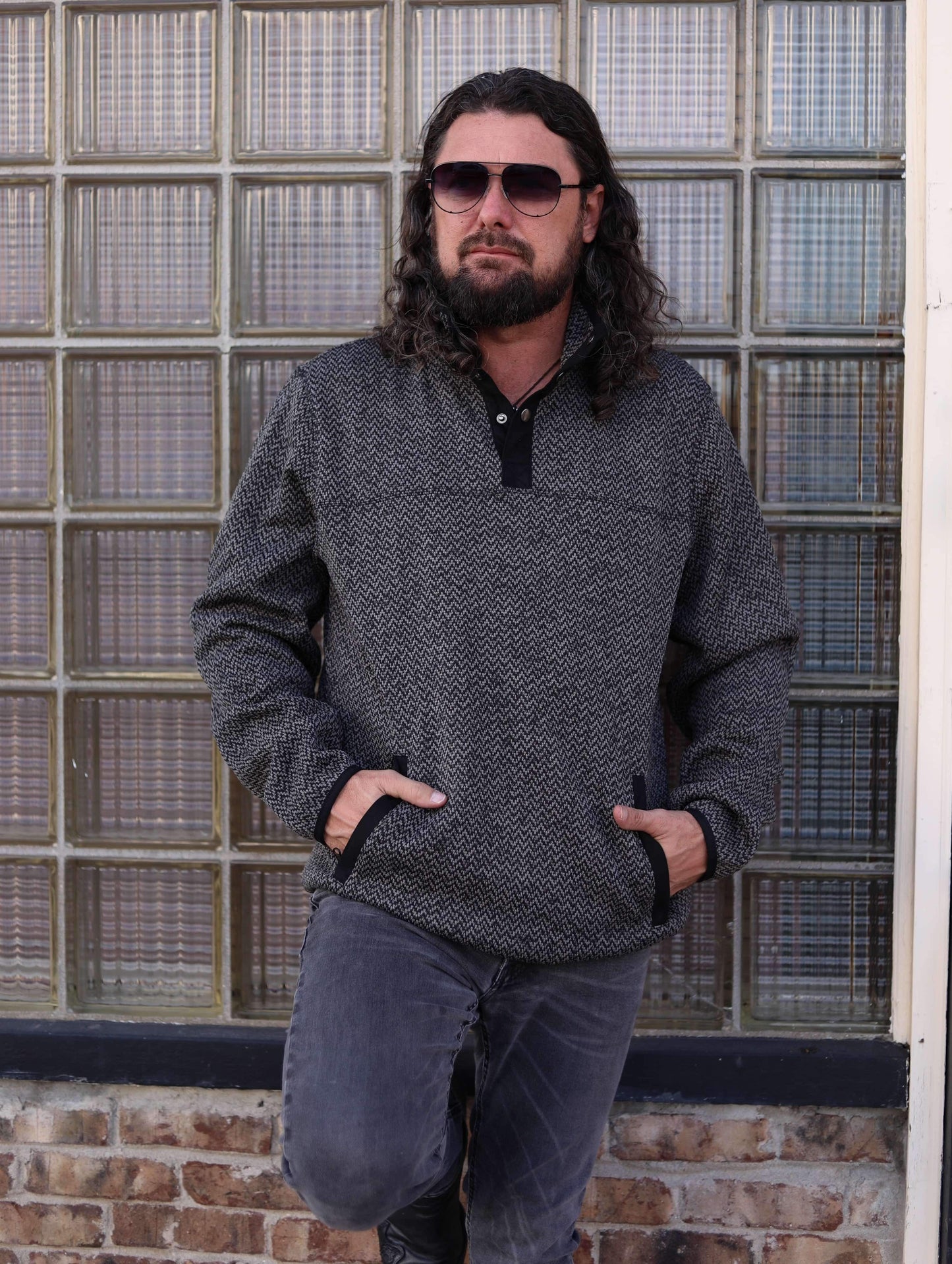 Melange Pullover