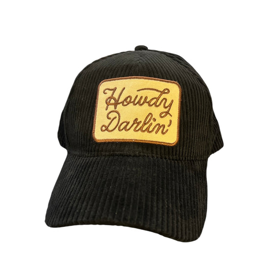 Howdy Darlin Corduroy Cap
