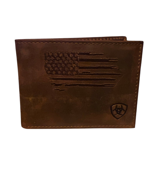 Ariat American Flag Bifold Wallet