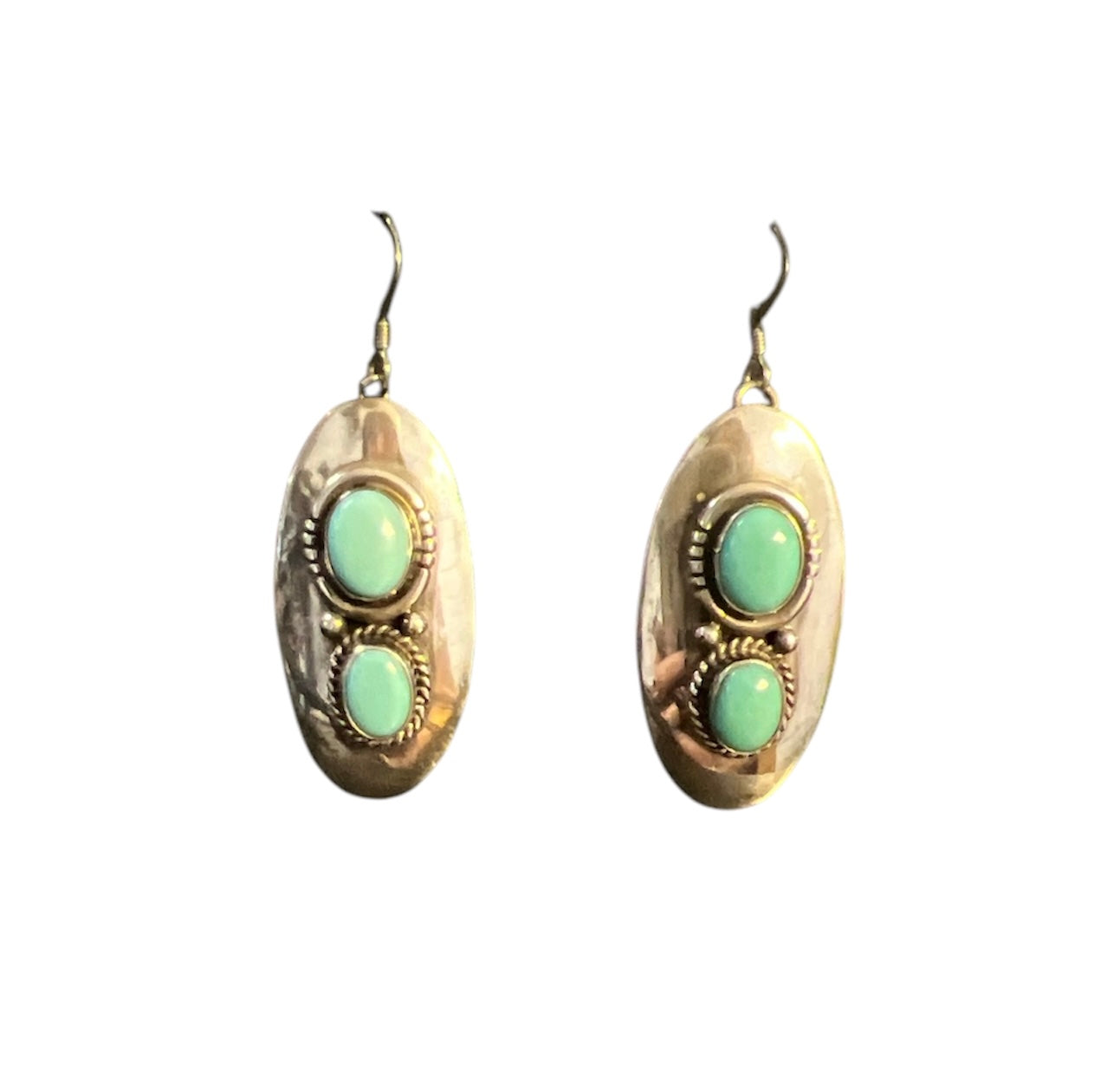 Frame Turquoise Earrings