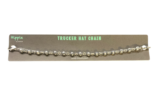 Flower studded Trucker Hat Chain