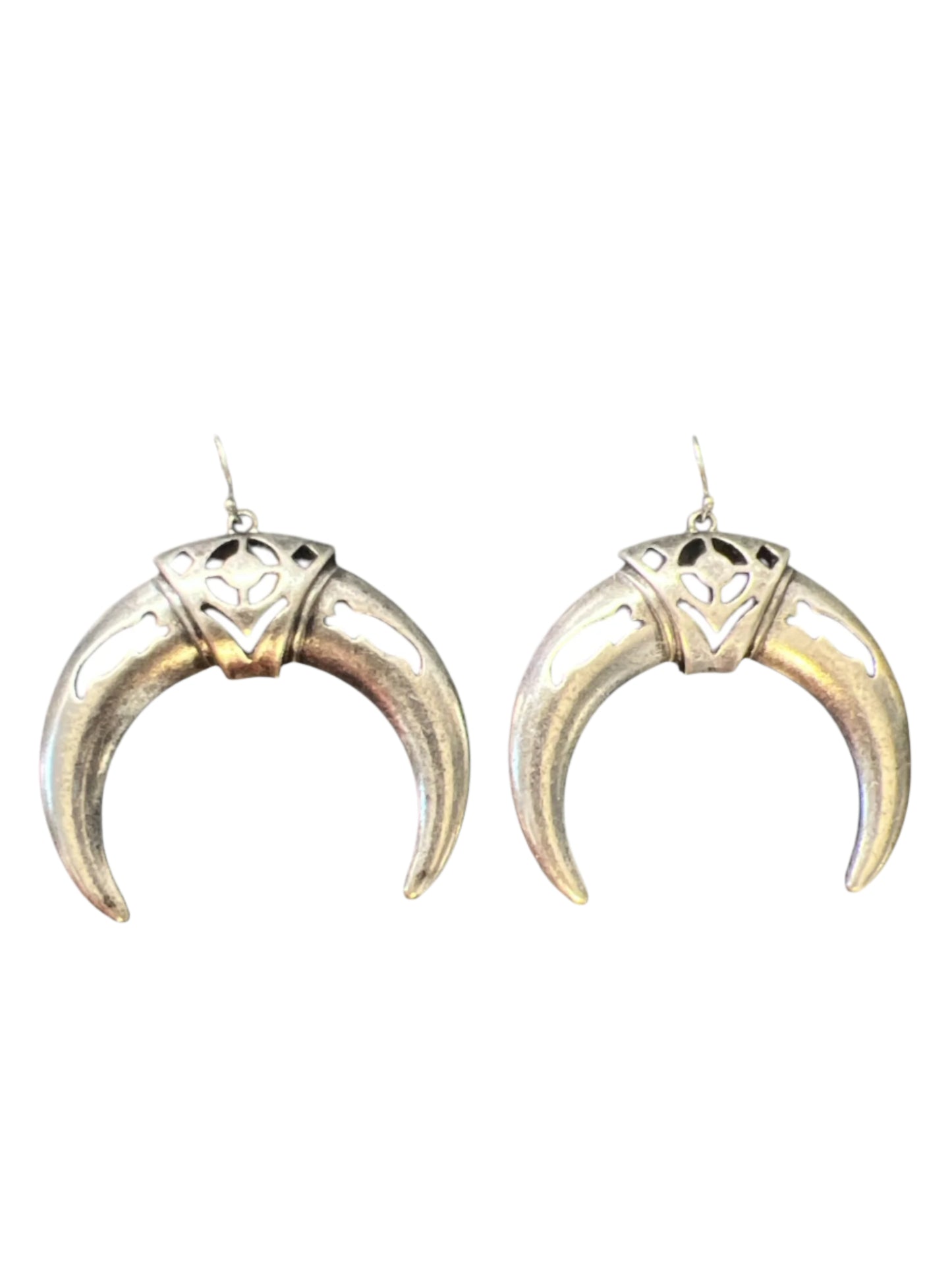 Large Horn Earrings