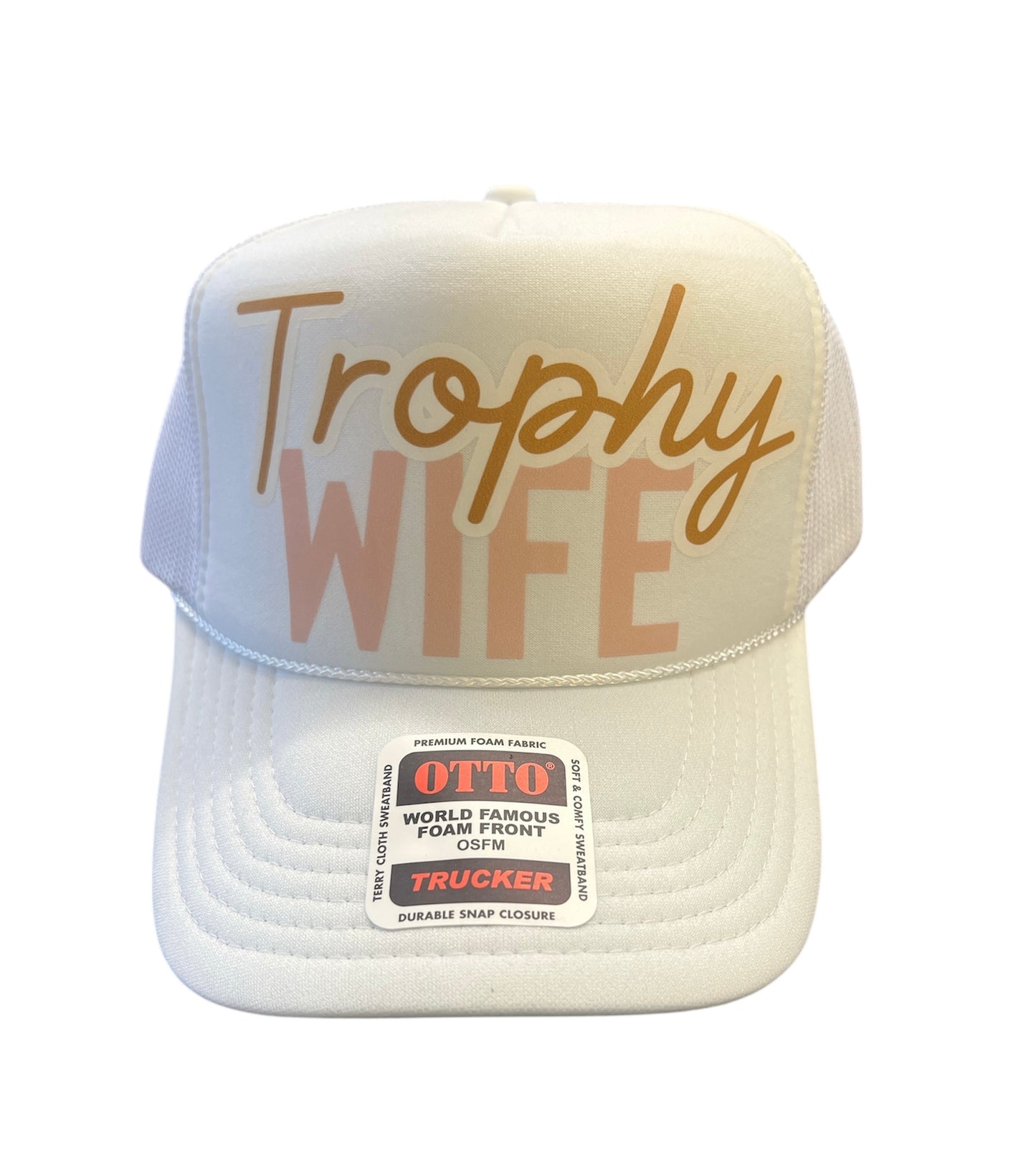 Trophy wife ball cap