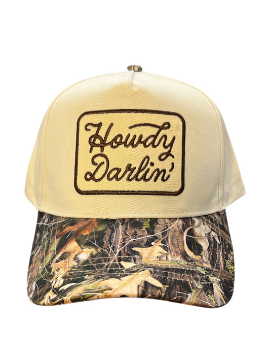 Howdy Darlin Camo SnapBack