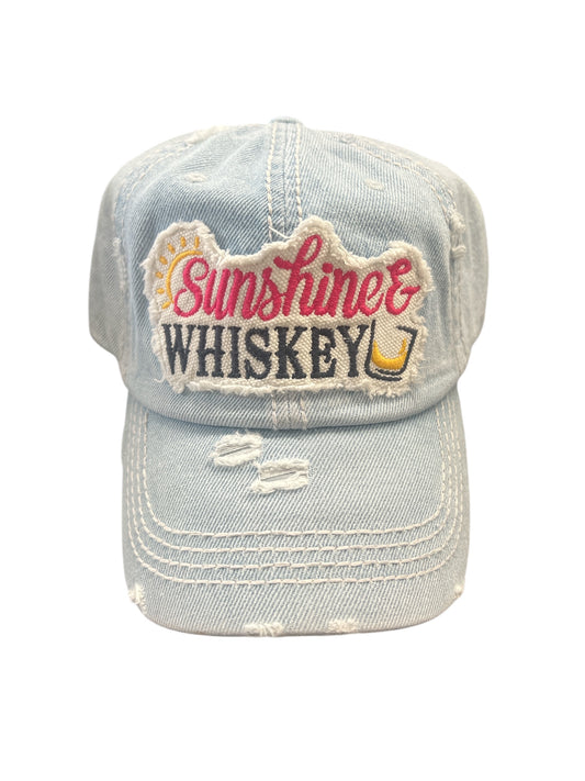 Sunshine & Whiskey Ballcap
