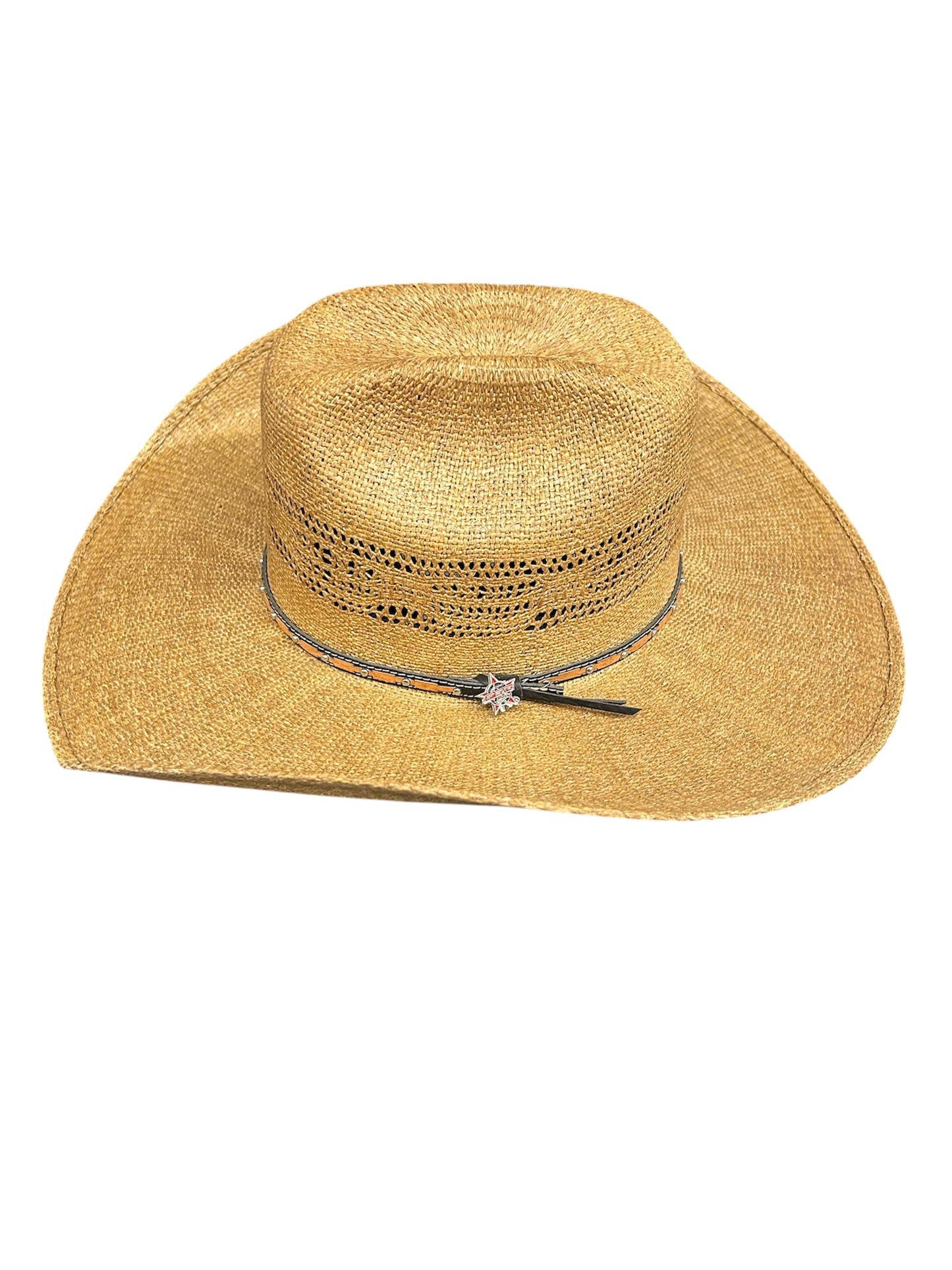 PBR straw pecan hat