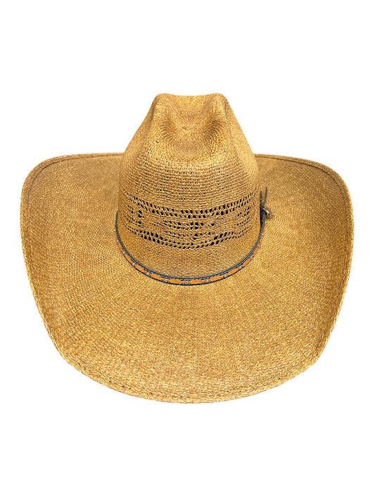 PBR straw pecan hat