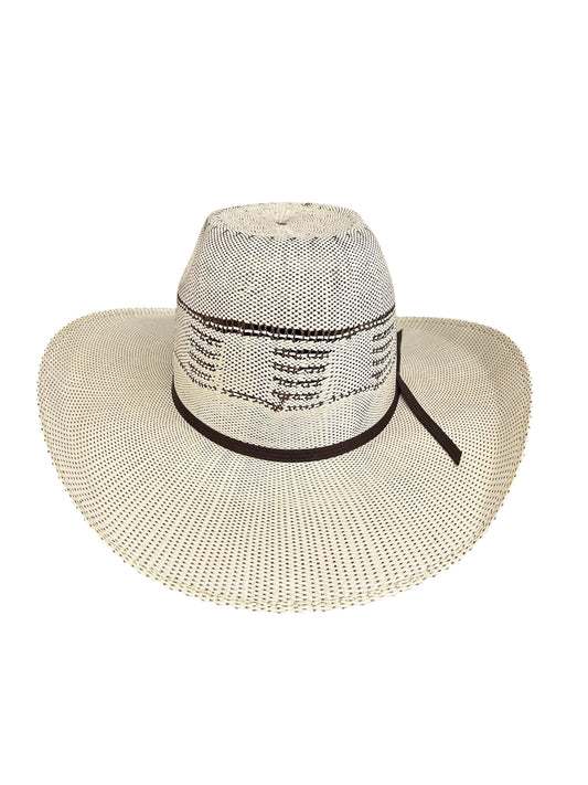 Trail Boss Open Crown Straw Hat