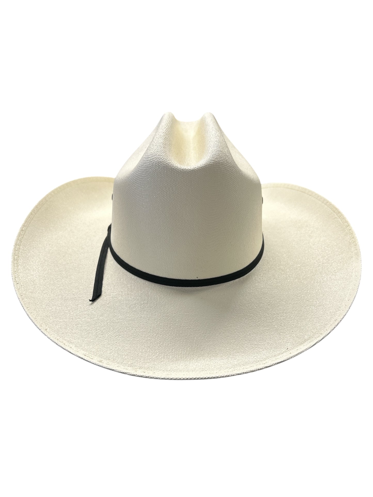 Natural cattleman straw hat