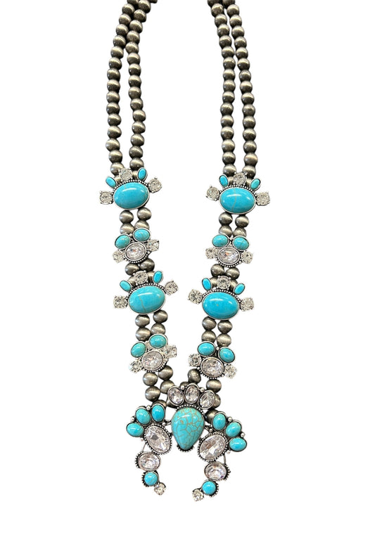 Diamond Dust Blossom Necklace