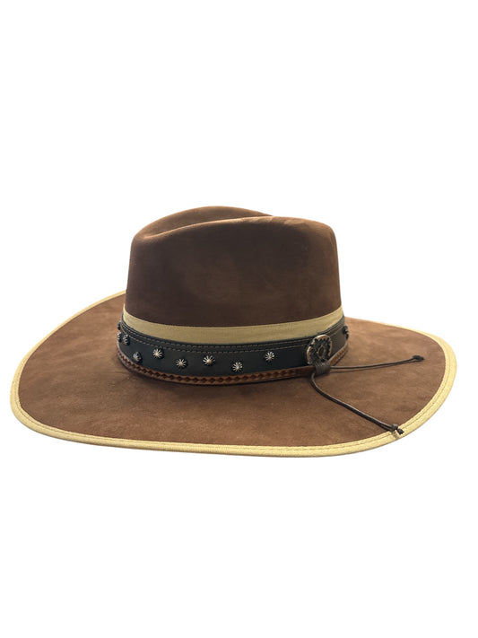Stud Suede Hat