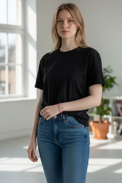 pink horse shoe ajustable bracelet