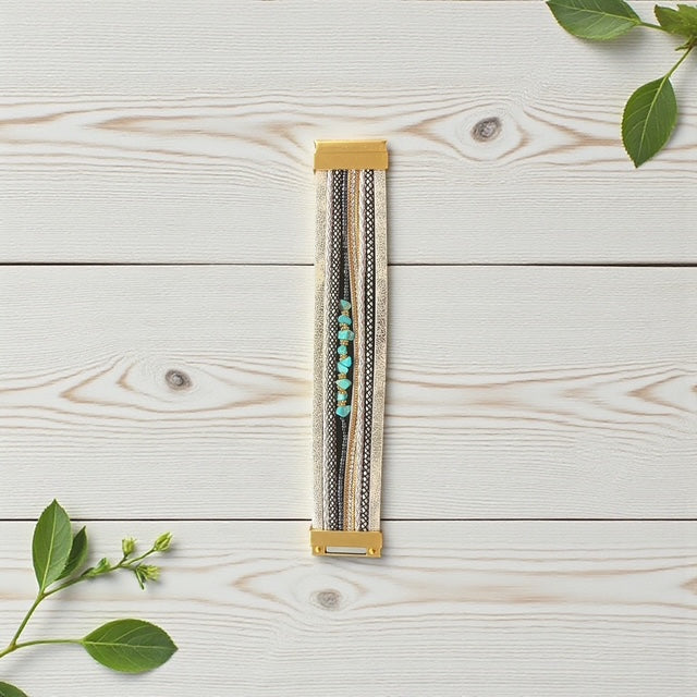 gold magnetic bracelet