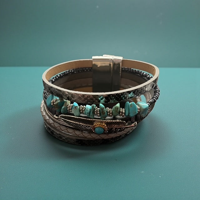 magnetic turqouise bracelet