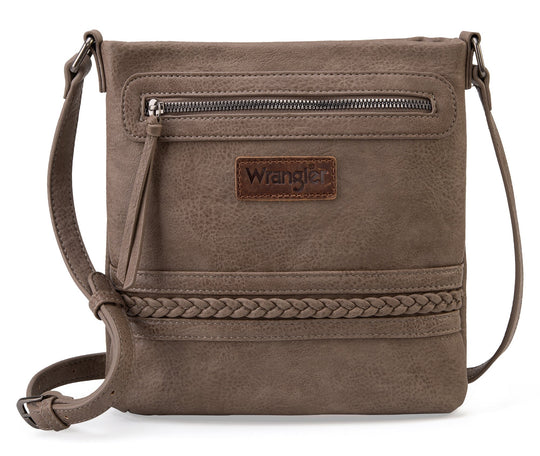 Wrangler leather crossbody
