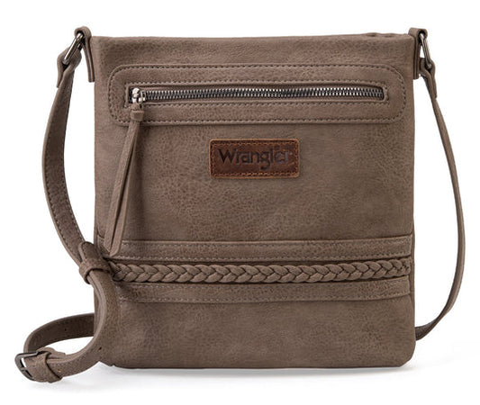 Wrangler leather crossbody