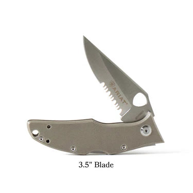 Ariat Grey Grip Pocket Knife