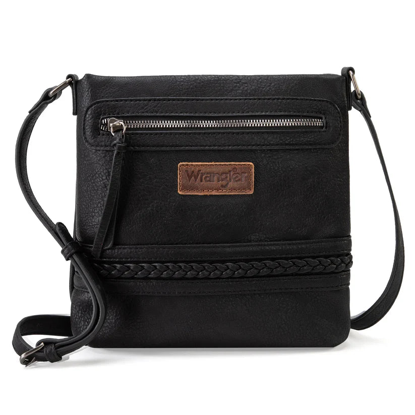 Wrangler leather crossbody