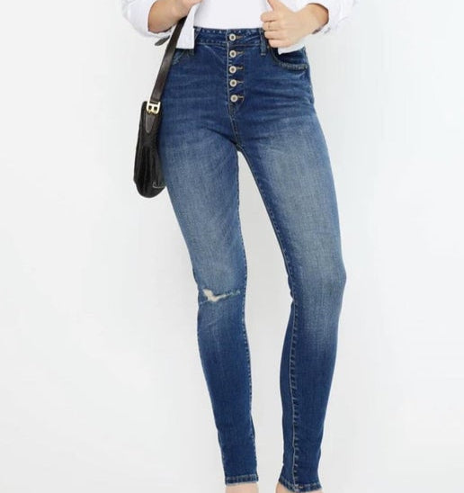 Wesley High Rise Super Skinny Jeans