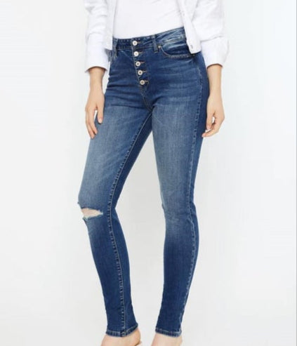Wesley High Rise Super Skinny Jeans