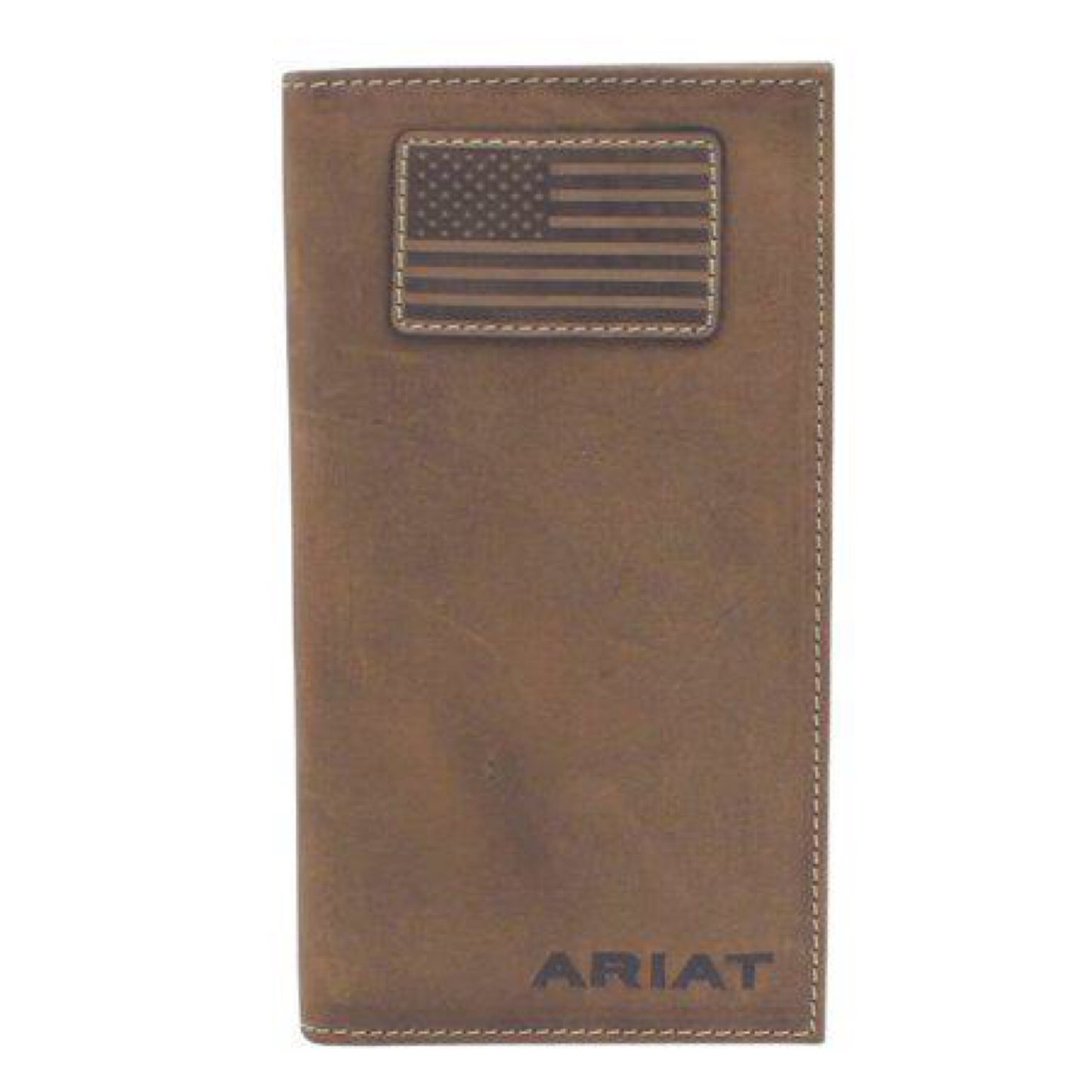 Ariat Flag Patch Rodeo Wallet