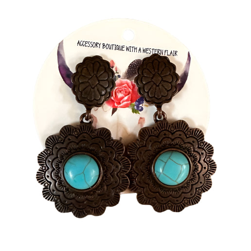 broken record earrings