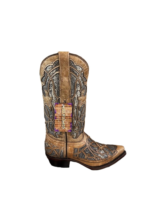 Wildflowers Snake Boots
