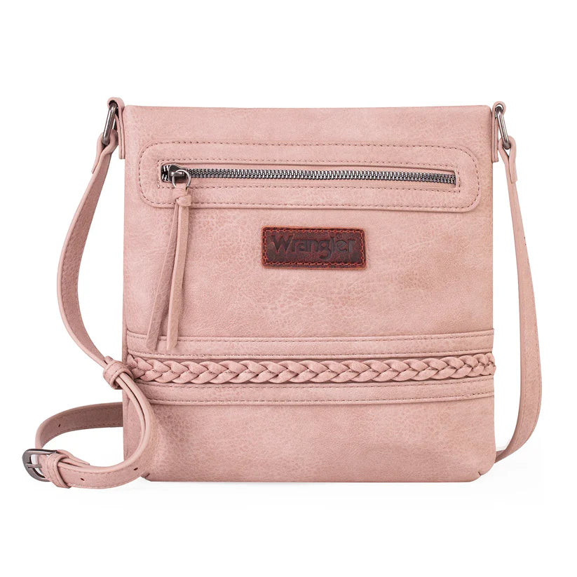Wrangler leather crossbody