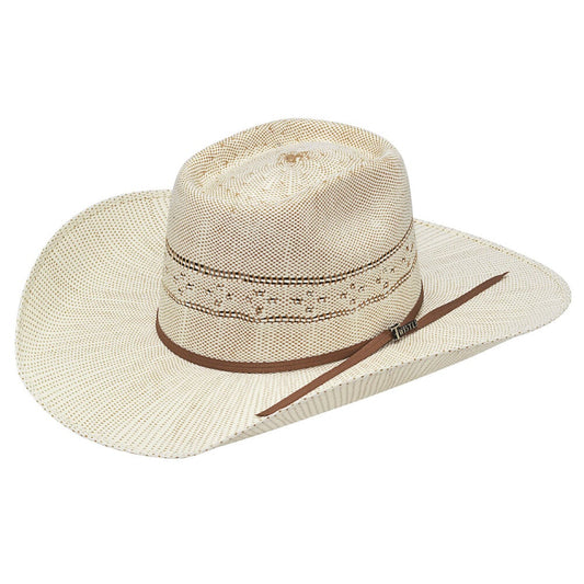 Twister Bangora 4 1/4” Tan Straw Hat